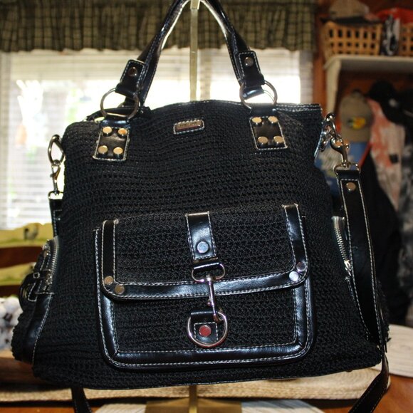 The Sak Handbags - The Sak Crocheted Crossbody Purse BOHO look
